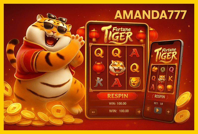 Fortune Tiger é um jogo imperdível no AMANDA777 Casino