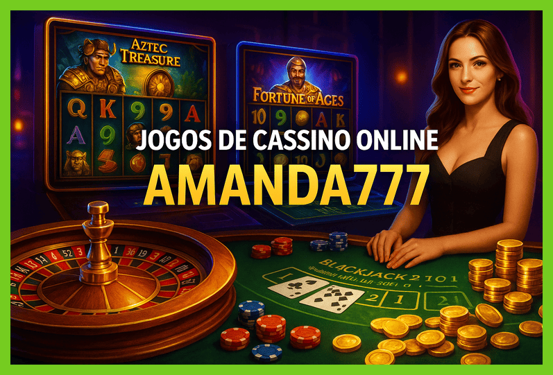 Jogos de cassino online AMANDA777